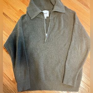 Aerie half zip sweater